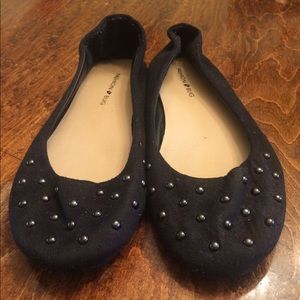 Black Ballet Flats